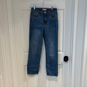 Oat New York Women's Straight Leg Blue Jeans